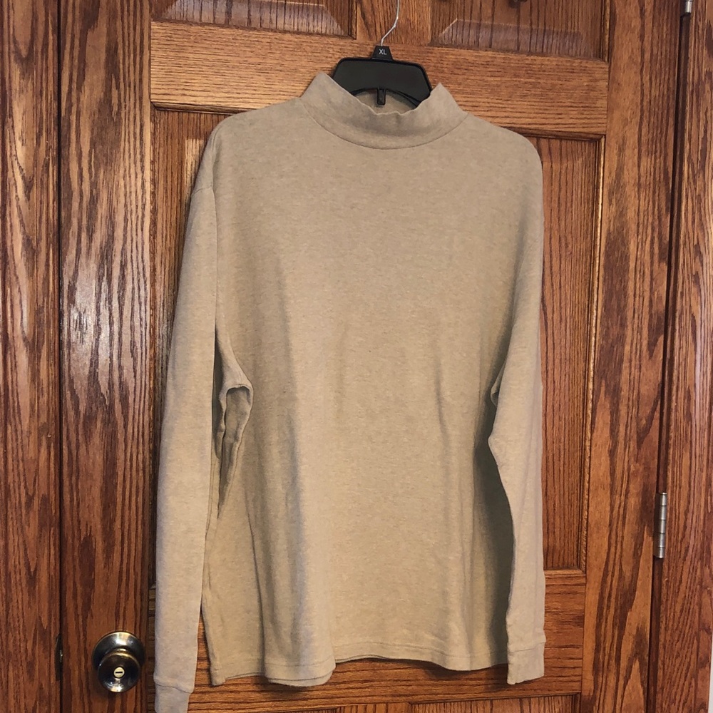 John Ashford Men's Tan Long Sleeve Tee